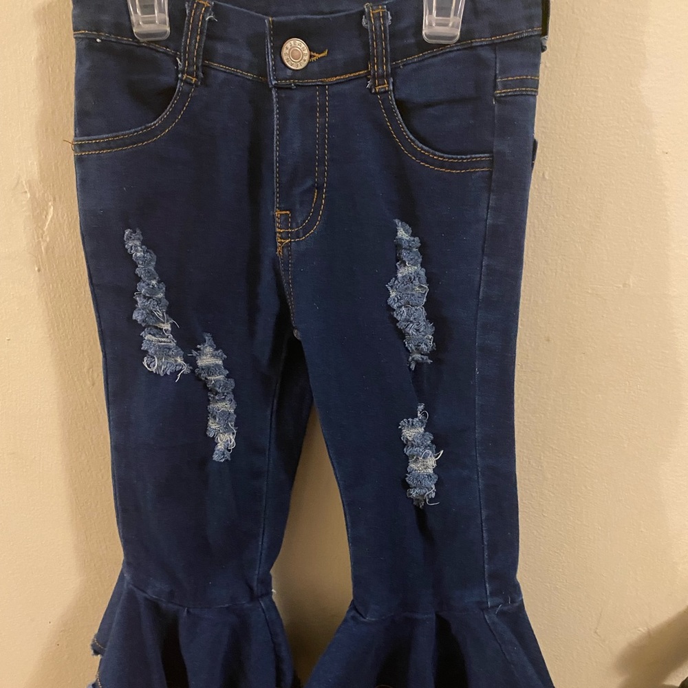 BLUE JEAN BELL BOTTOMS